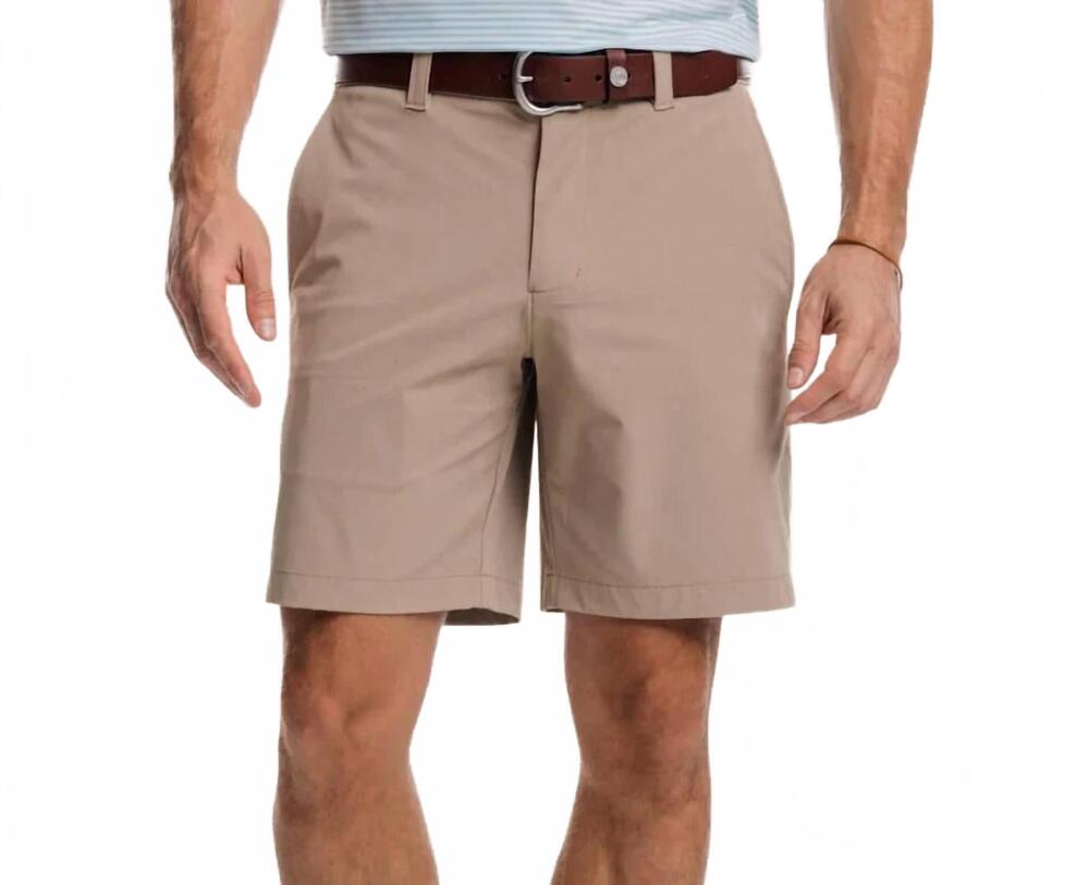 NEW SOUTHERN TIDE men's brrrdie short in sandstone khaki